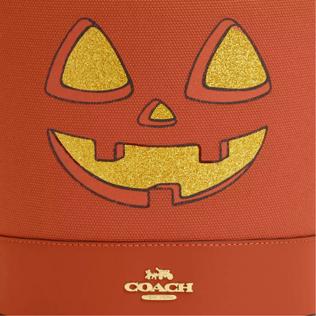 コーチのトリック・オア・トリート・バケツ（ハロウィンパンプキン付き）