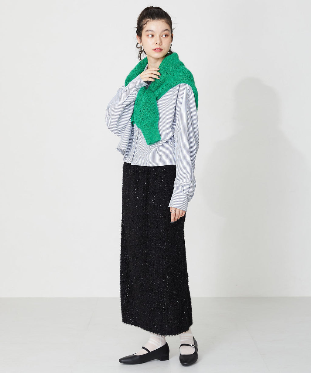 【WEB限定】ビジューバックルストラップパンプス/32302