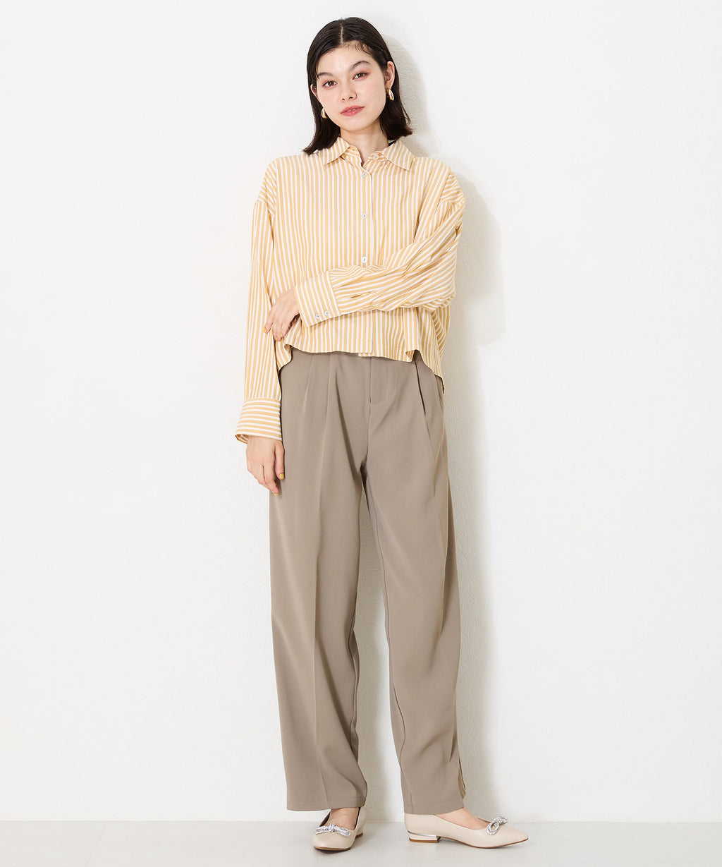 【WEB限定】ビジューリボンフラットパンプス/41310