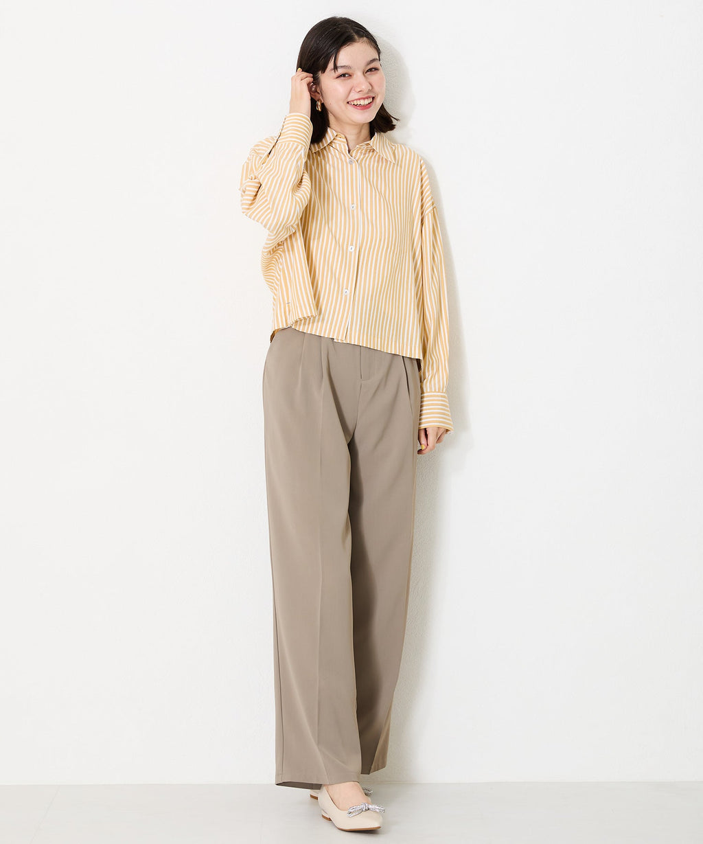 【WEB限定】ビジューリボンフラットパンプス/41310