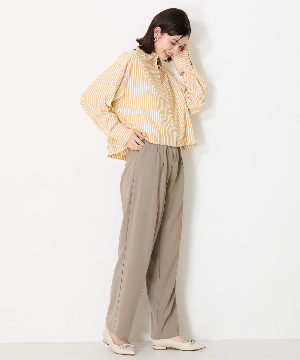 【WEB限定】ビジューリボンフラットパンプス/41310