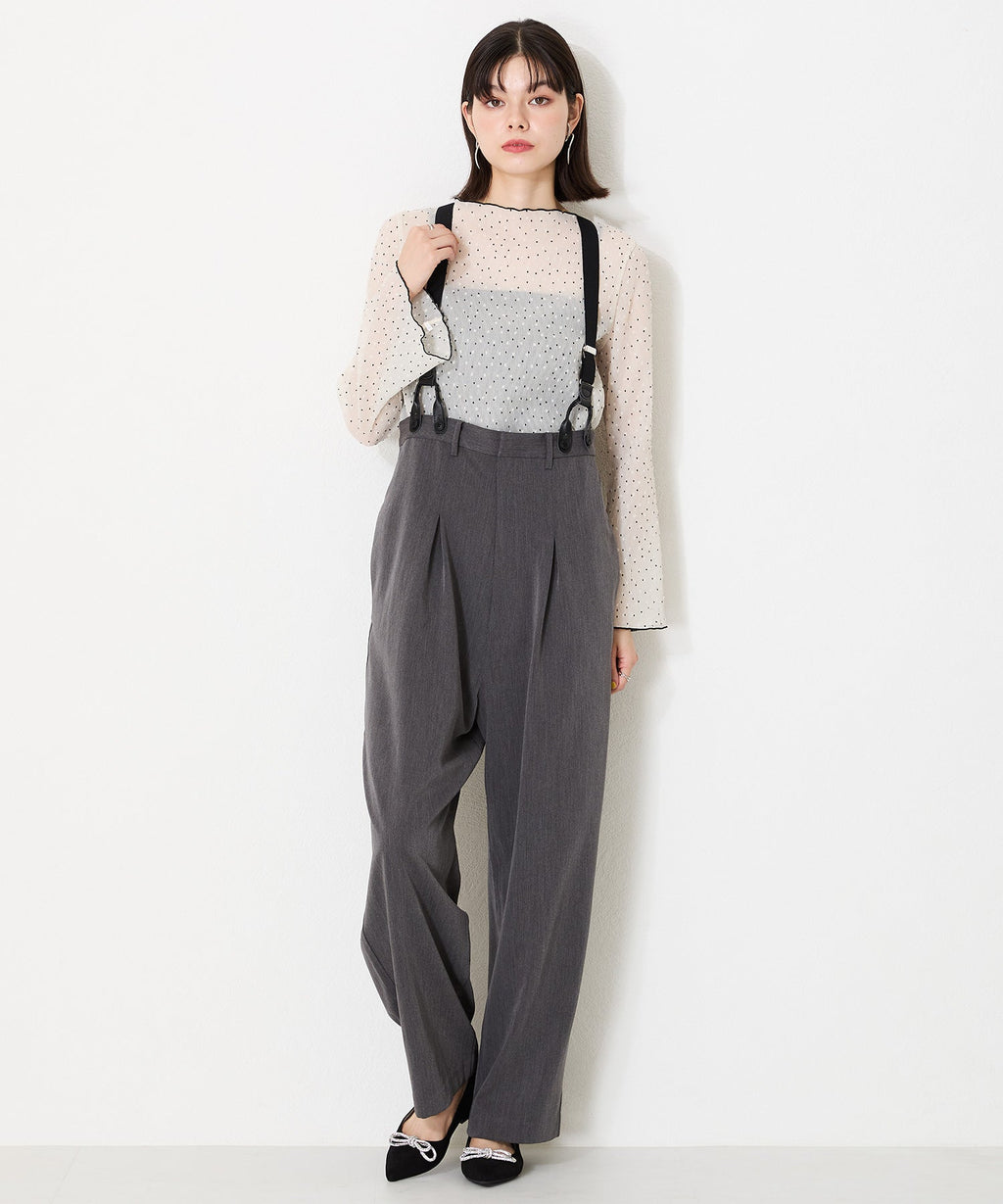 【WEB限定】ビジューリボンフラットパンプス/41310