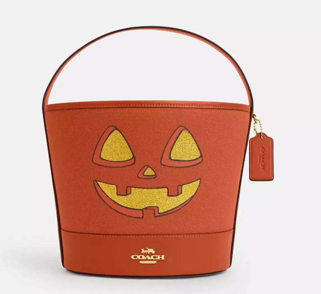 コーチのトリック・オア・トリート・バケツ（ハロウィンパンプキン付き）