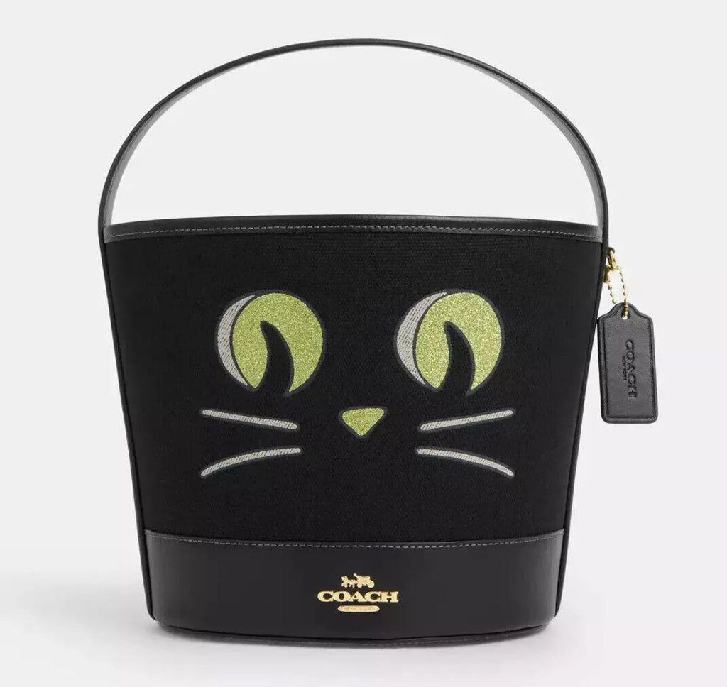 コーチのハロウィン猫のトリック・オア・トリートバケツ