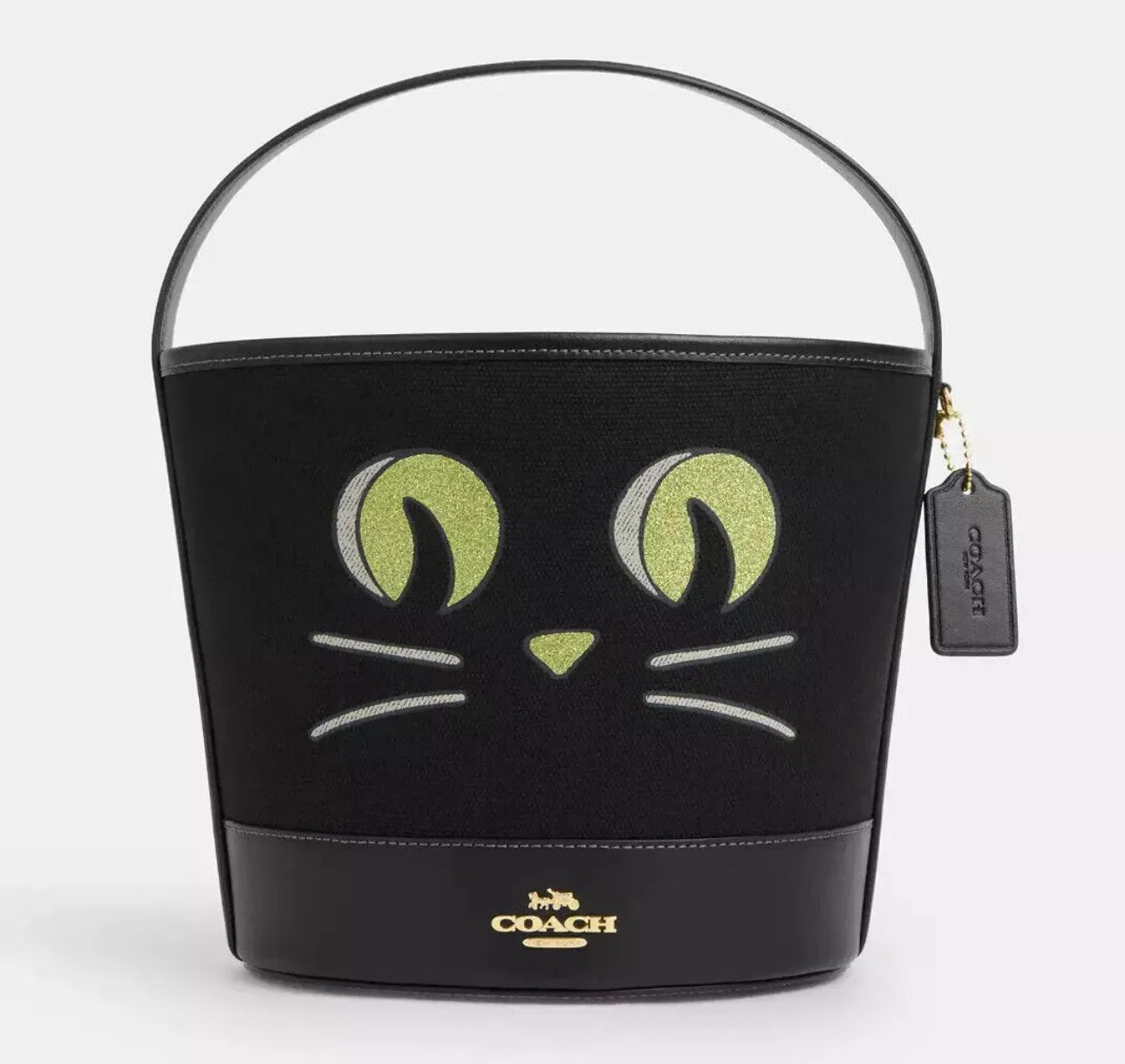 コーチのハロウィン猫のトリック・オア・トリートバケツ