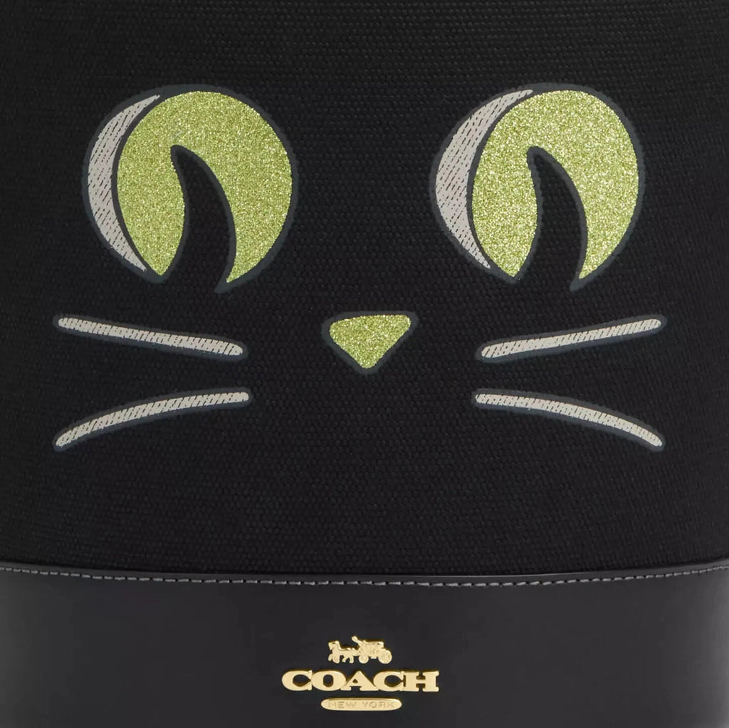 コーチのハロウィン猫のトリック・オア・トリートバケツ