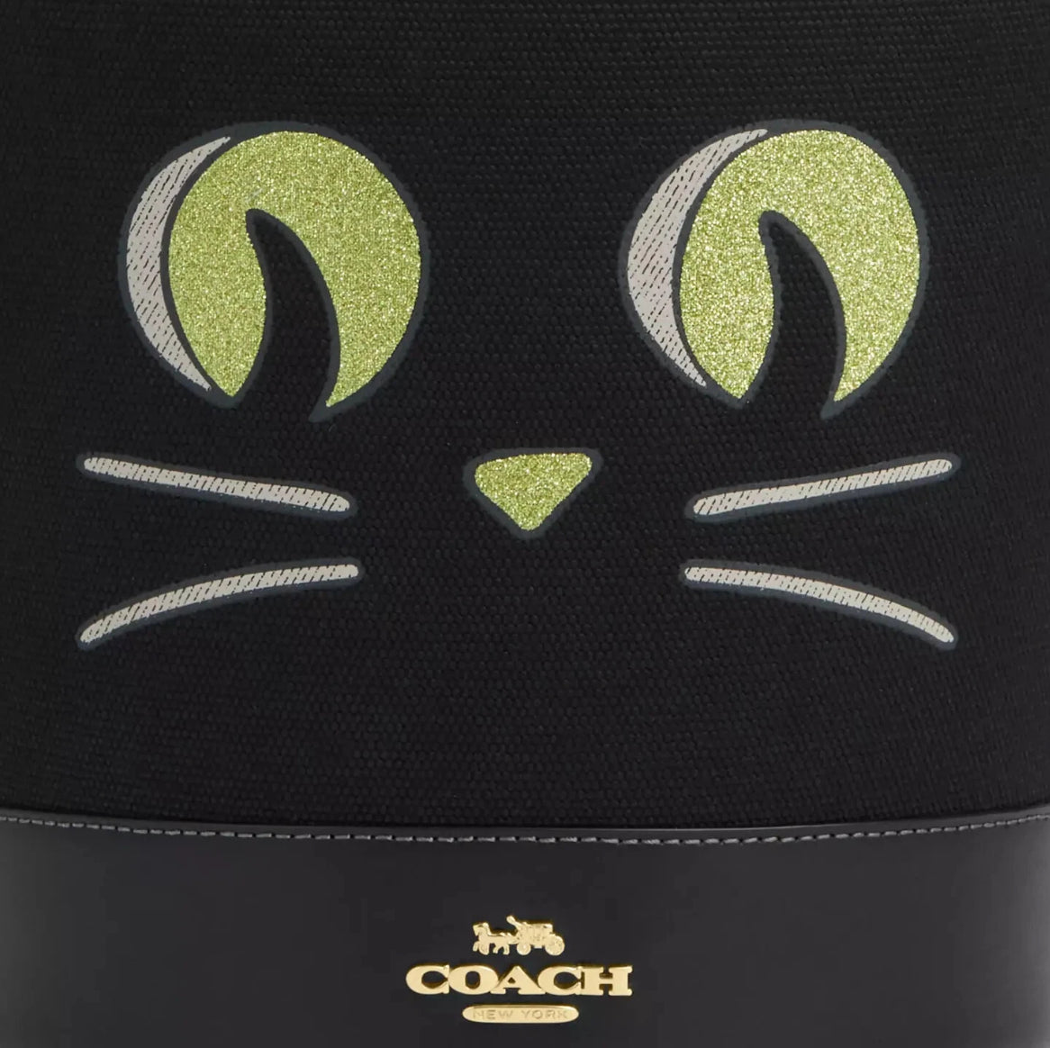 コーチのハロウィン猫のトリック・オア・トリートバケツ