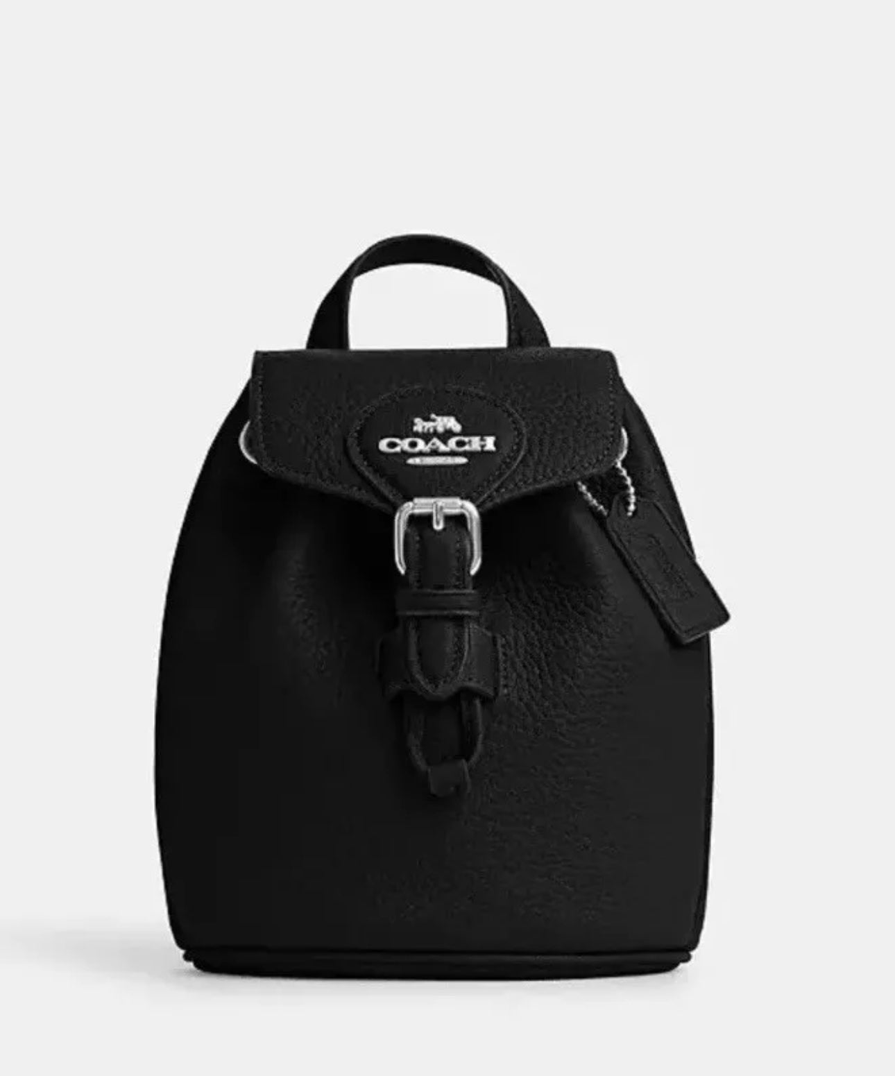 コーチ アメリア コンバーチブル バックパック レザー ブラック
